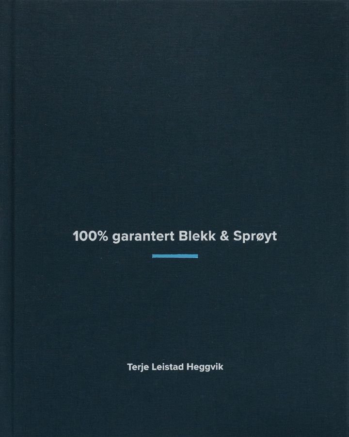 100% garantert blekk og sprøyt
