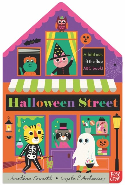 Halloween Street : A Fold-Out, Lift-the-Flap ABC Book!
