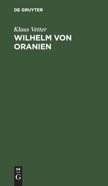 Wilhelm Von Oranien