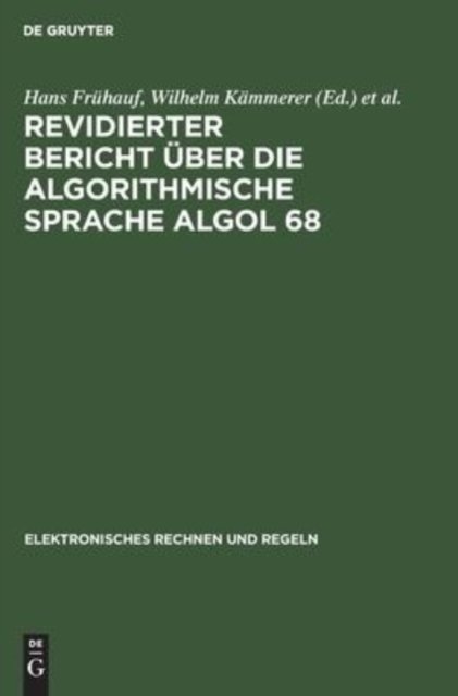 Revidierter Bericht Uber Die Algorithmische Sprache ALGOL 68