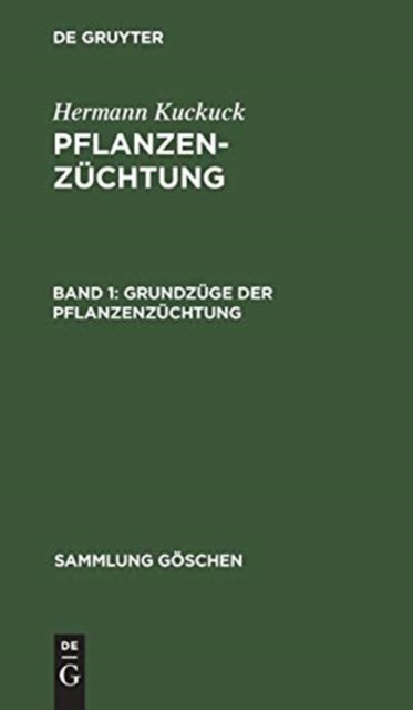 Grundzuge der Pflanzenzuchtung
