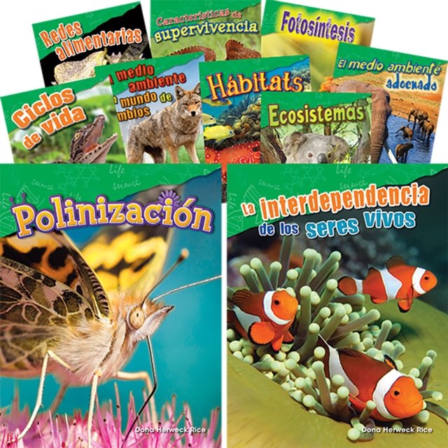 Let''s Explore Life Science Grades 2-3 Spanish, 10-Book Set