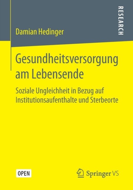 Gesundheitsversorgung am Lebensende