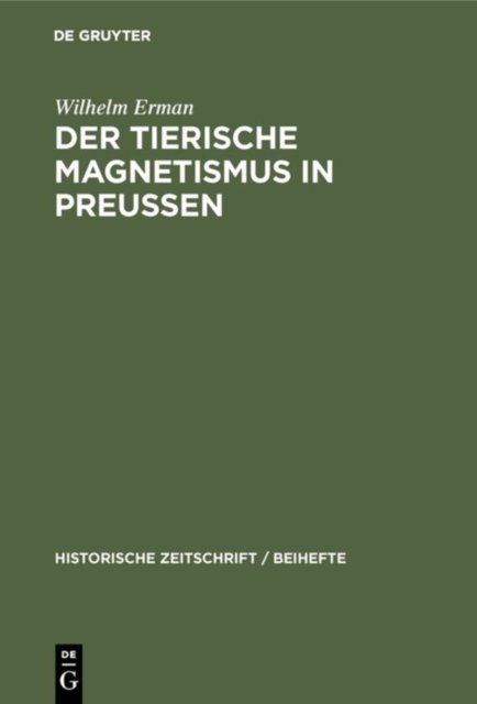 Tierische Magnetismus in Preussen