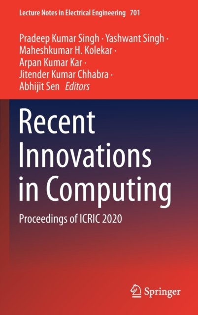 Recent Innovations in Computing