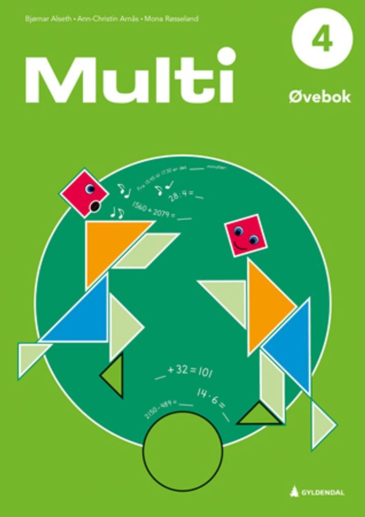 Multi 4, 3. utg. - Øvebok : matematikk for barnesteget