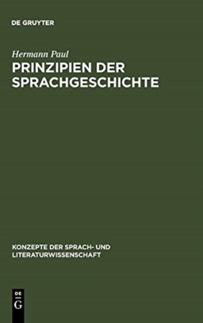 Prinzipien Der Sprachgeschichte