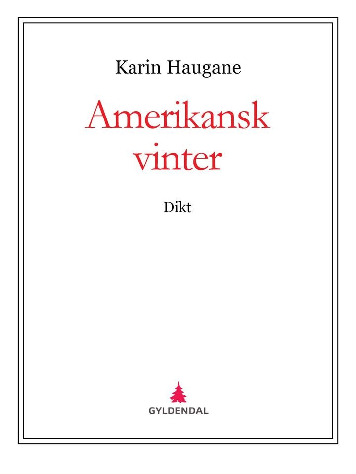 Amerikansk vinter - dikt