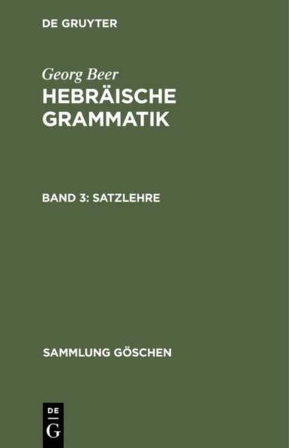 Satzlehre