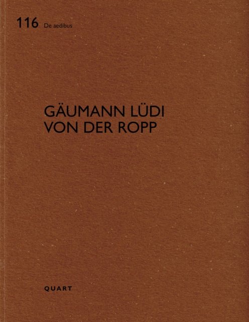 Gaumann Ludi von der Ropp