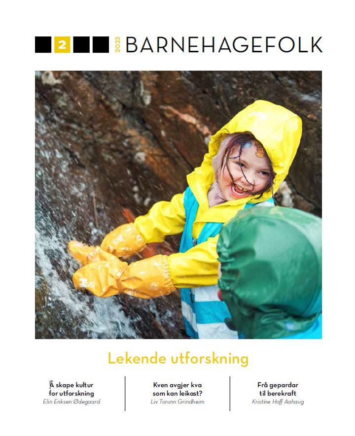 Barnehagefolk. Nr. 2/2023 - lekende utforskning