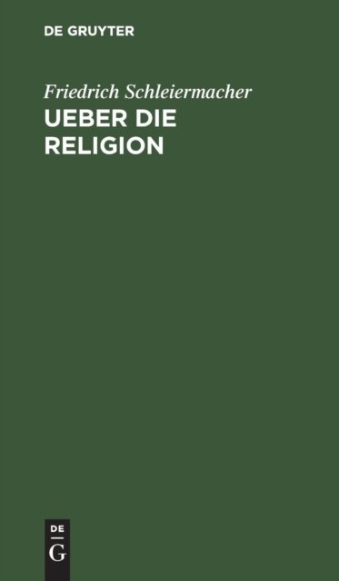 Ueber Die Religion