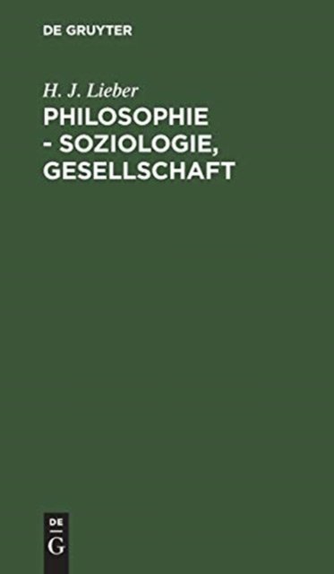 Philosophie - Soziologie, Gesellschaft