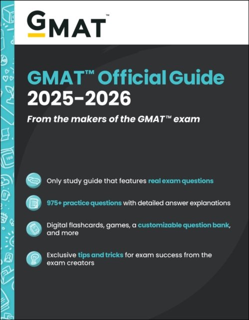 GMAT Official Guide 2025–2026: Book + Online Quest ion Bank
