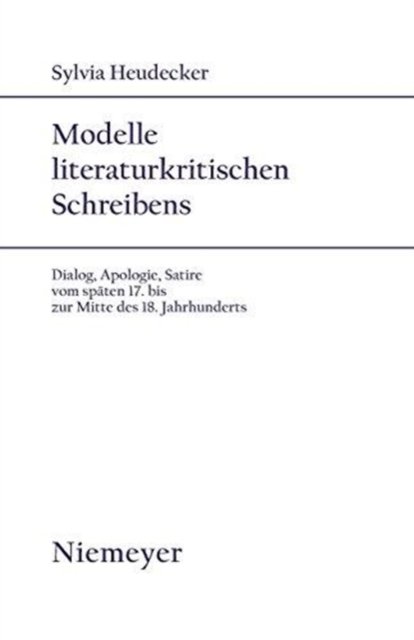 Modelle literaturkritischen Schreibens