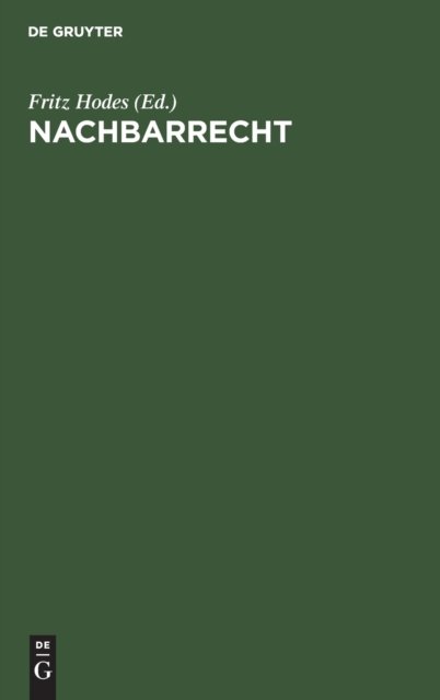 Nachbarrecht