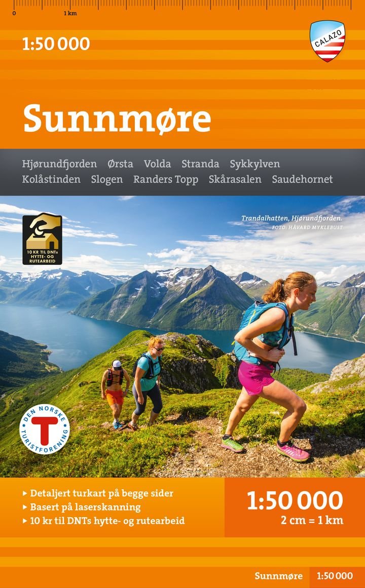 Sunnmore hiking Map