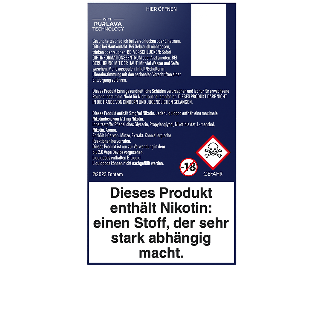 blu 2.0 Liquidpod Fresh Mint kaufen | blu