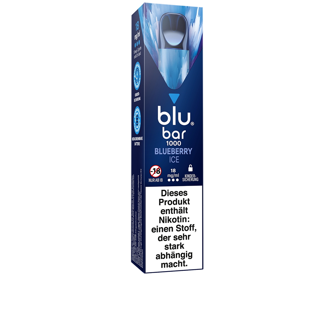 blu bar Blueberry Ice – Einweg-E-Zigarette kaufen