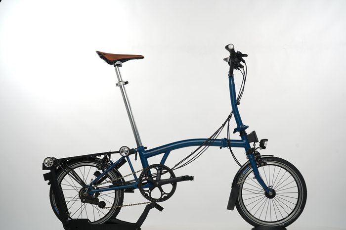 Brompton C Line Explore Ocean Blue Mid
