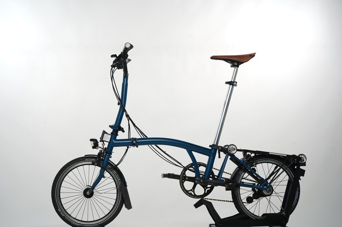 Brompton C Line Explore Ocean Blue Mid