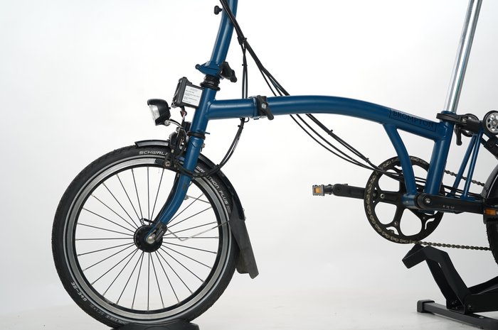 Brompton C Line Explore Ocean Blue Mid