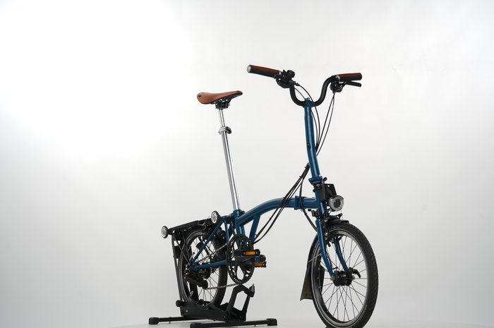 Brompton C Line Explore Ocean Blue Mid