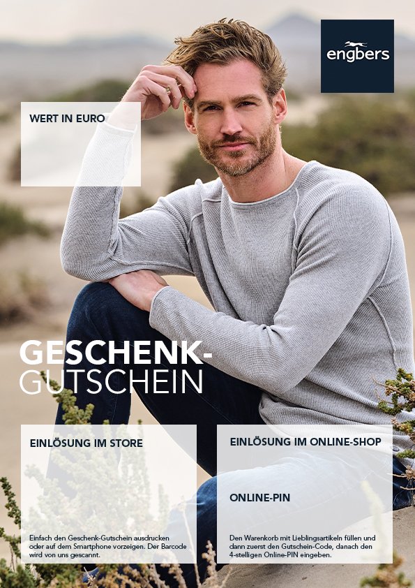 engbers Herren Geschenkkarte zum Ausdrucken 00401