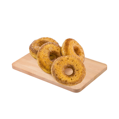 Obrázok DONUT ŠKORICOVÝ S JABLKOVOU NÁPLŇOU 65G