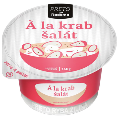 Obrázok ŠALÁT A LA KRAB 140G RYBA ŽILINA
