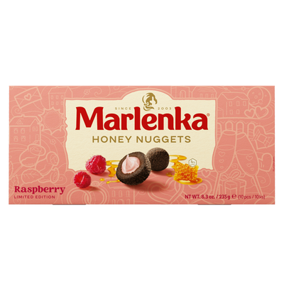 Obrázok MARLENKA MALINOVÉ MEDOVÉ GULIČKY 235G