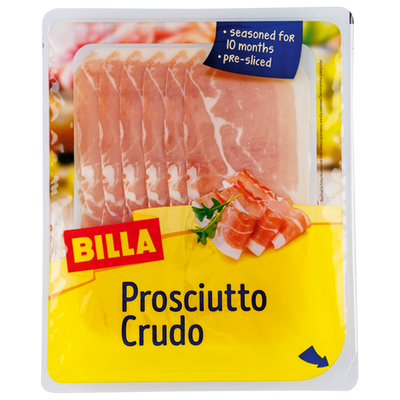 Obrázok BILLA PROSCIUTTO CRUDO 90G RGBI