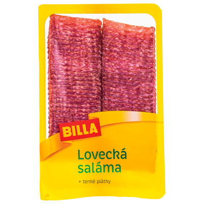 Obrázok BILLA LOVECKÁ SALÁMA 75G KMOTR