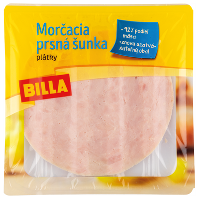 Obrázok BILLA MORČACIA ŠUNKA 92% 100G LE&CO