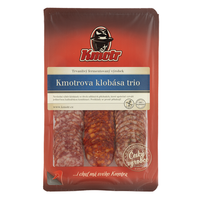 Obrázok KMOTROVA KLOBÁSA TRIO 75G - KMOTR