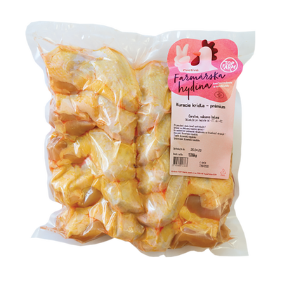 Obrázok KURACIE KRÍDLA PRÉMIUM TOP FARM CA.5KG