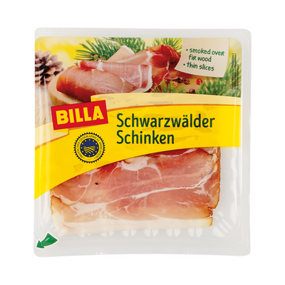 Obrázok BILLA SCHWARZWALDSKÁ ŠUNKA 100G
