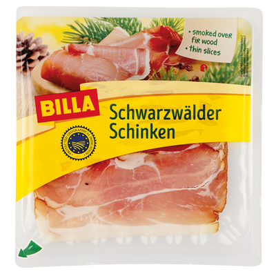 Obrázok BILLA SCHWARZWALDSKÁ ŠUNKA 100G