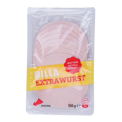 Obrázok BILLA EXTRA JEMNÁ SALÁMA 100G