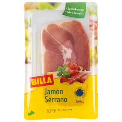 Obrázok BILLA JAMÓN SERRANO 80G