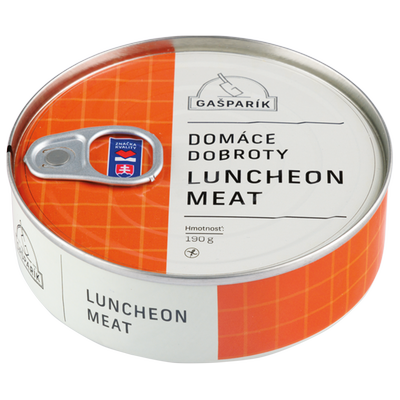 Obrázok LUNCHEONMEAT 190G GAŠPARÍK