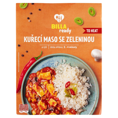 Obrázok BR KURA NA ZELENINE S RYŽOU 450G ORKLA