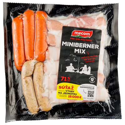 Obrázok GRILL PARTY MIX BALÍČEK SO SLANINOU 750G