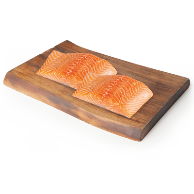 Obrázok PSTRUH LOSOSOVITY FILET S KOŽOU CA.2,4KG