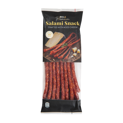 Obrázok BILLA PREMIUM SALAMI SNACK SYR 100G