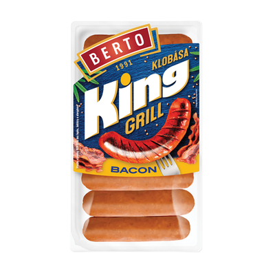Obrázok KING GRIL BACON KLOBASA 250G