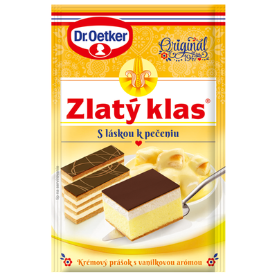 Obrázok DR.OETKER ZLATÝ KLAS KRÉM PRÁŠOK 40G