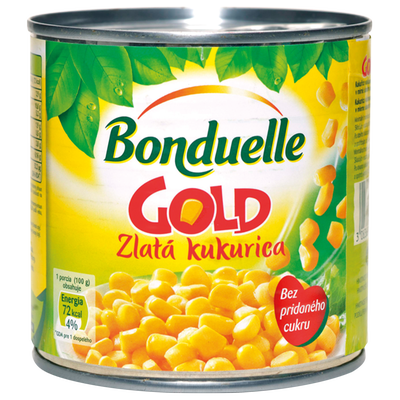 Obrázok BONDUELLE KUKURICA ZLATÁ 425ML-340G