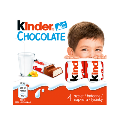 Obrázok KINDER ČOKOLÁDA 50G T4