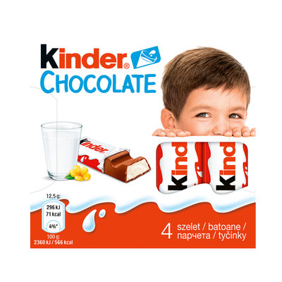 Obrázok KINDER ČOKOLÁDA 50G T4